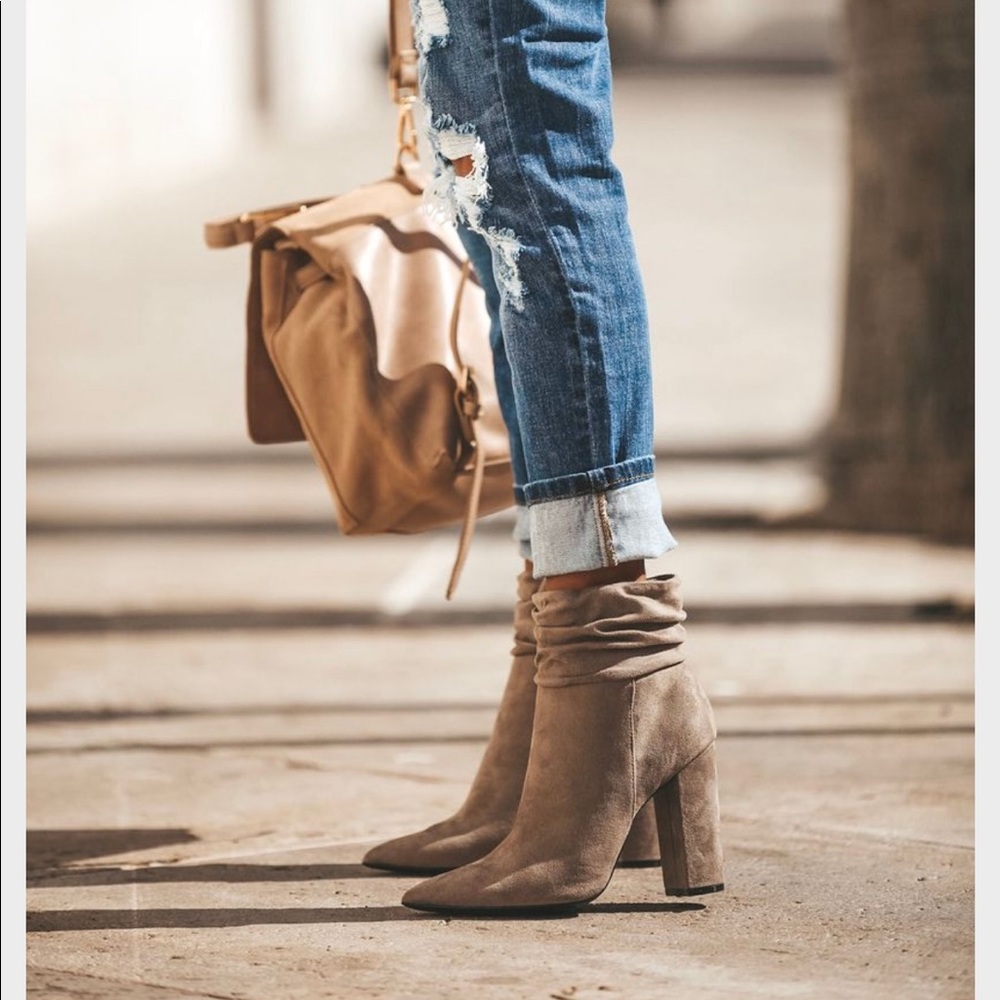 Bree Faux Suede Boots. Vici Collection